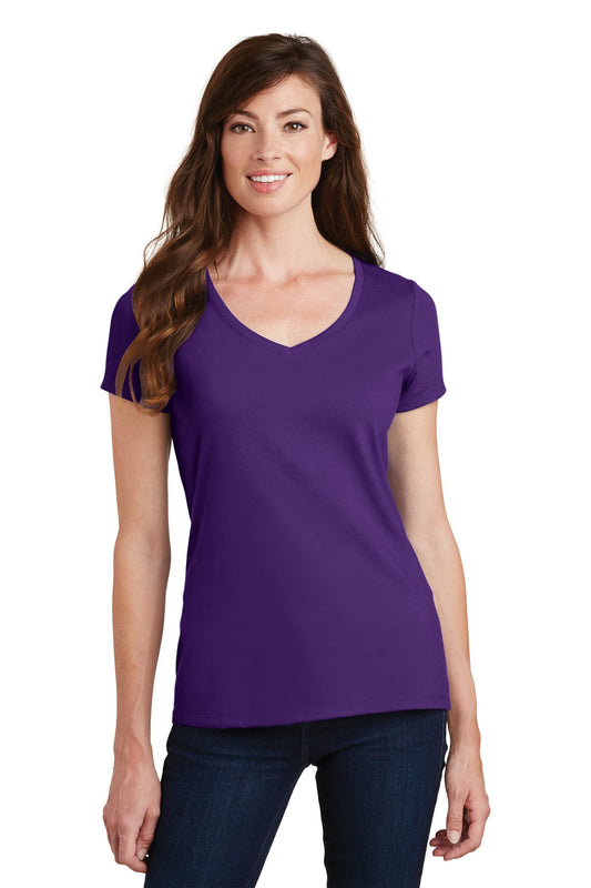 Port & Company? Women's Fan Favorite V-Neck Tee. LPC450
