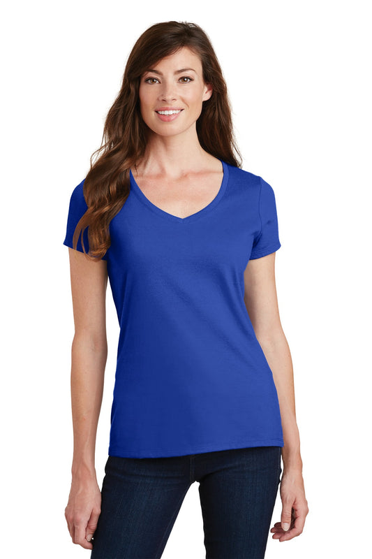 Port & Company? Women's Fan Favorite V-Neck Tee. LPC450