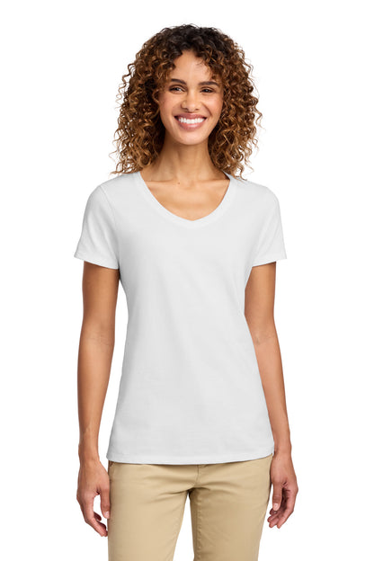 Port & Co™ Women's Fan Favorite V-Neck Tee