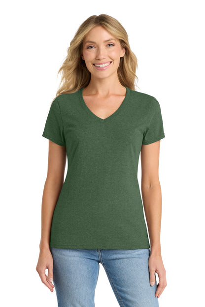 Port & Co™ Women's Fan Favorite™ Blend V-Neck Tee