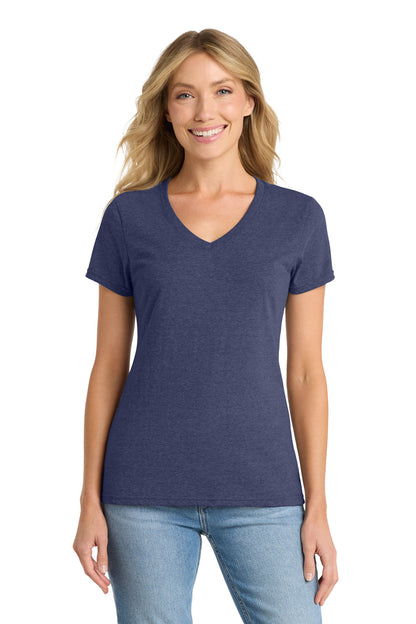 Port & Co™ Women's Fan Favorite™ Blend V-Neck Tee