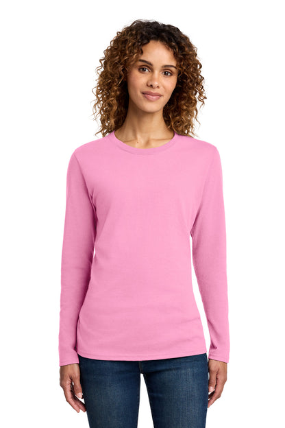 Port & Co™ Women's Long Sleeve Core Cotton Tee