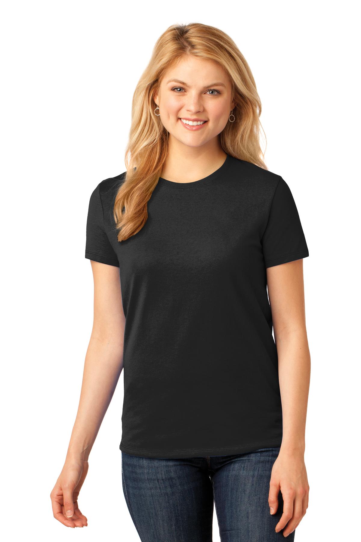 Port & Company? Women's Core Cotton Tee. LPC54