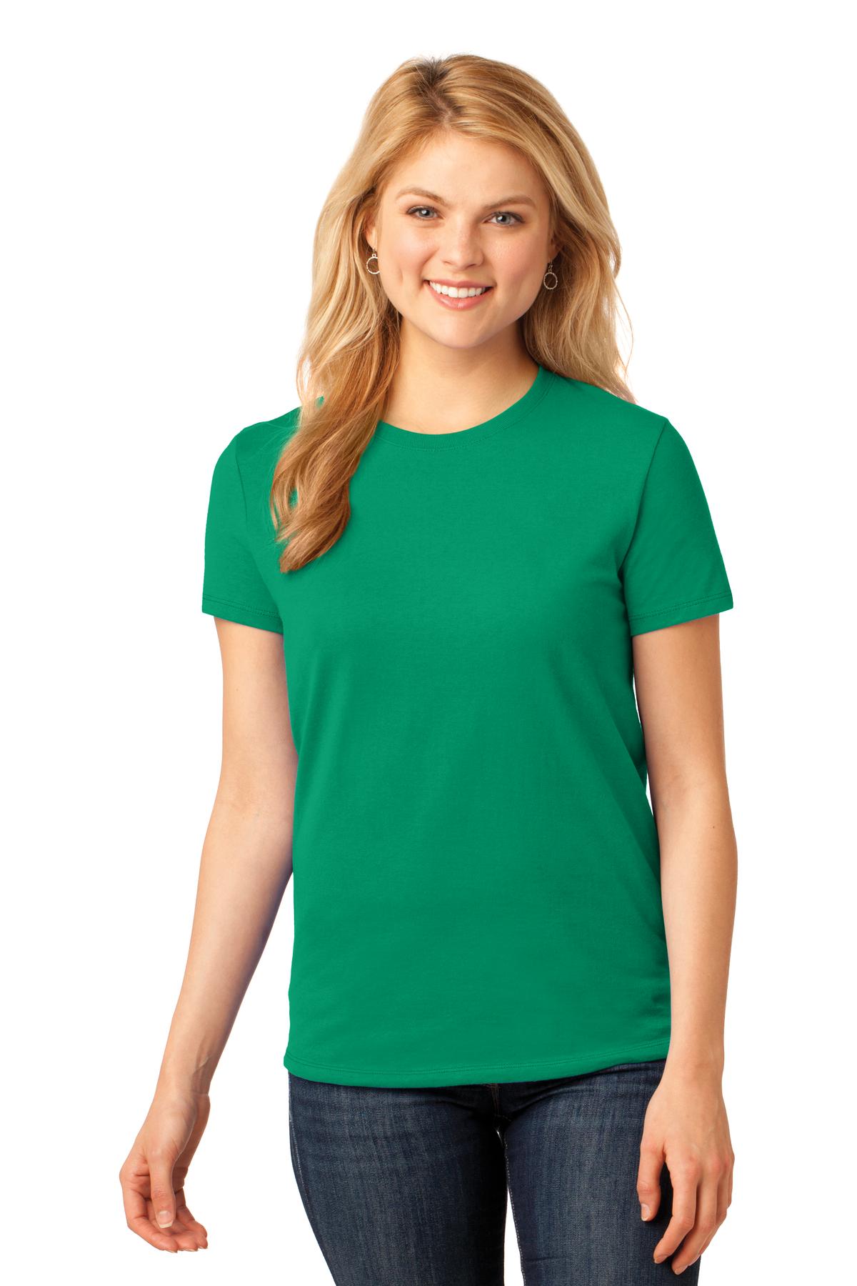 Port & Company? Women's Core Cotton Tee. LPC54