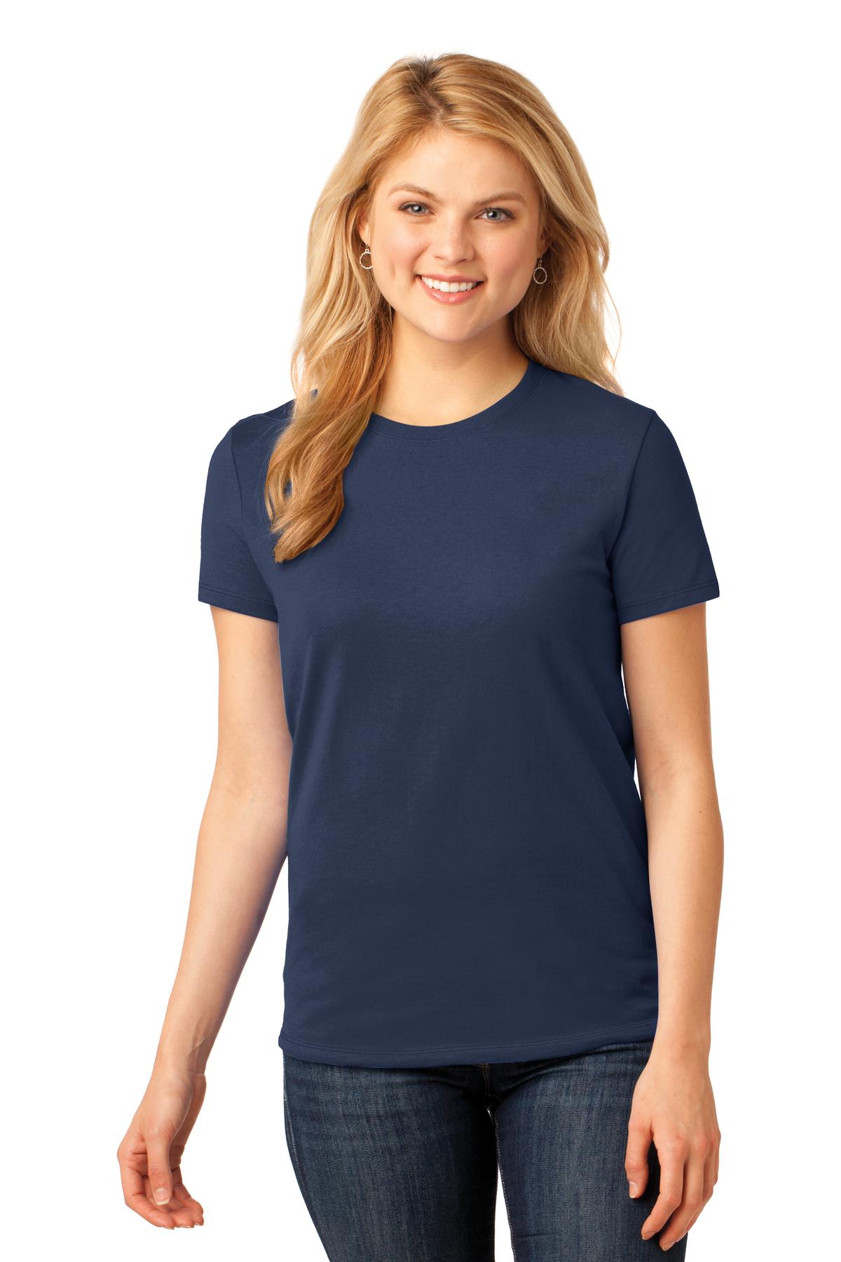Port & Company? Women's Core Cotton Tee. LPC54