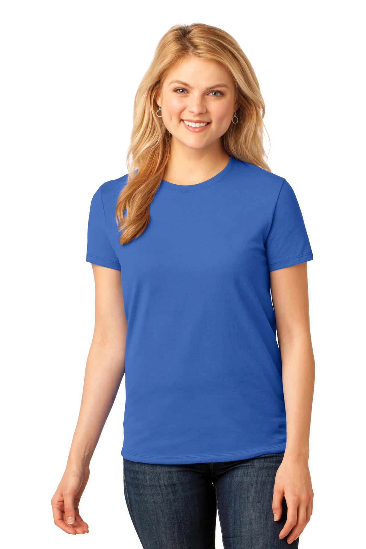 Port & Company? Women's Core Cotton Tee. LPC54