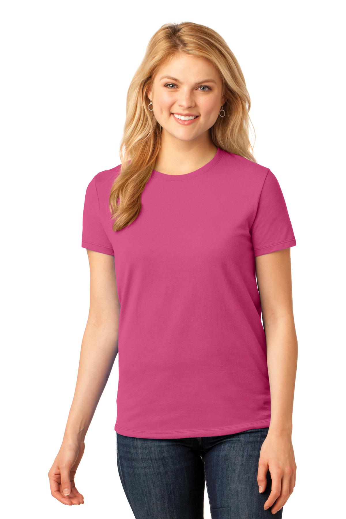 Port & Company? Women's Core Cotton Tee. LPC54