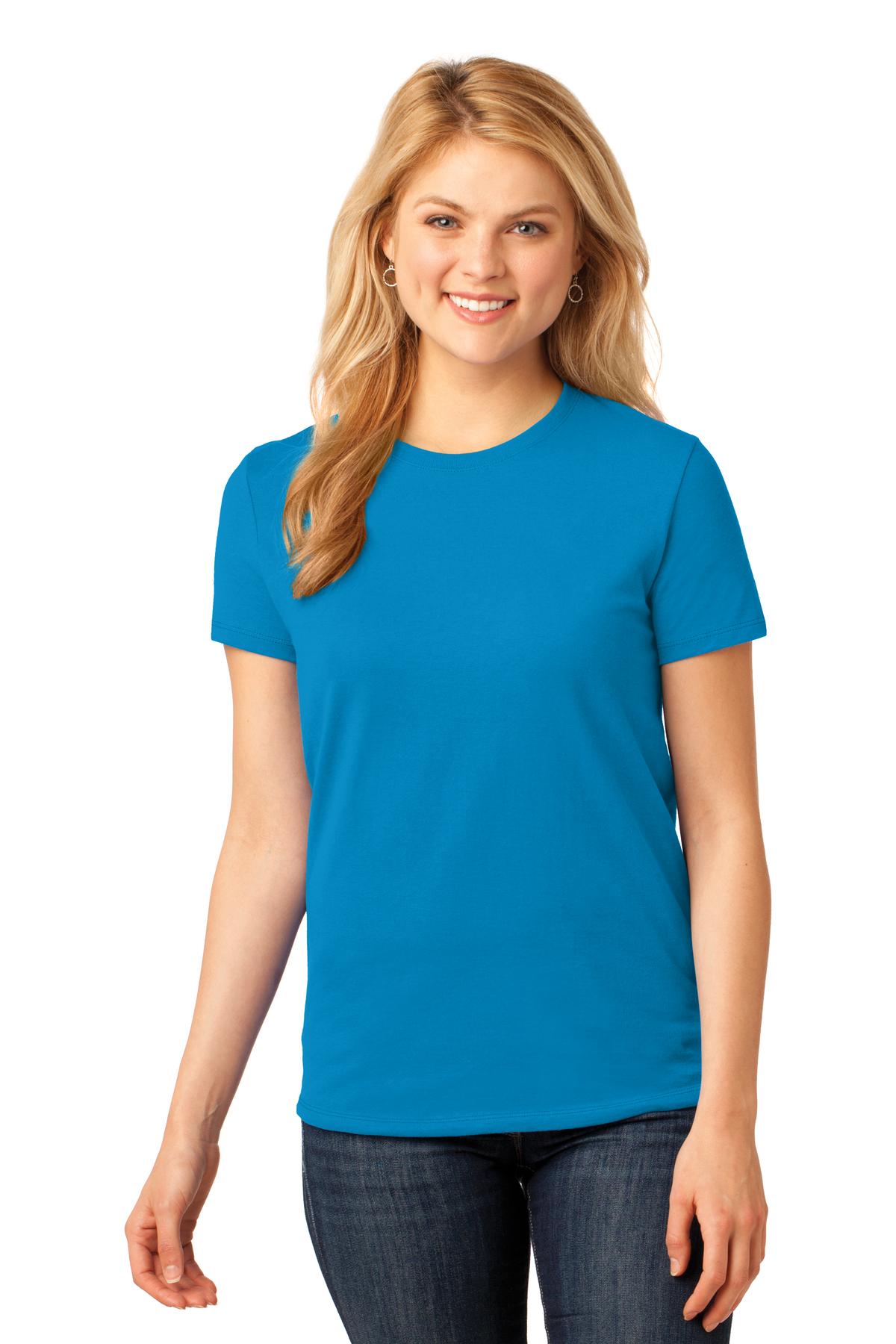 Port & Company? Women's Core Cotton Tee. LPC54