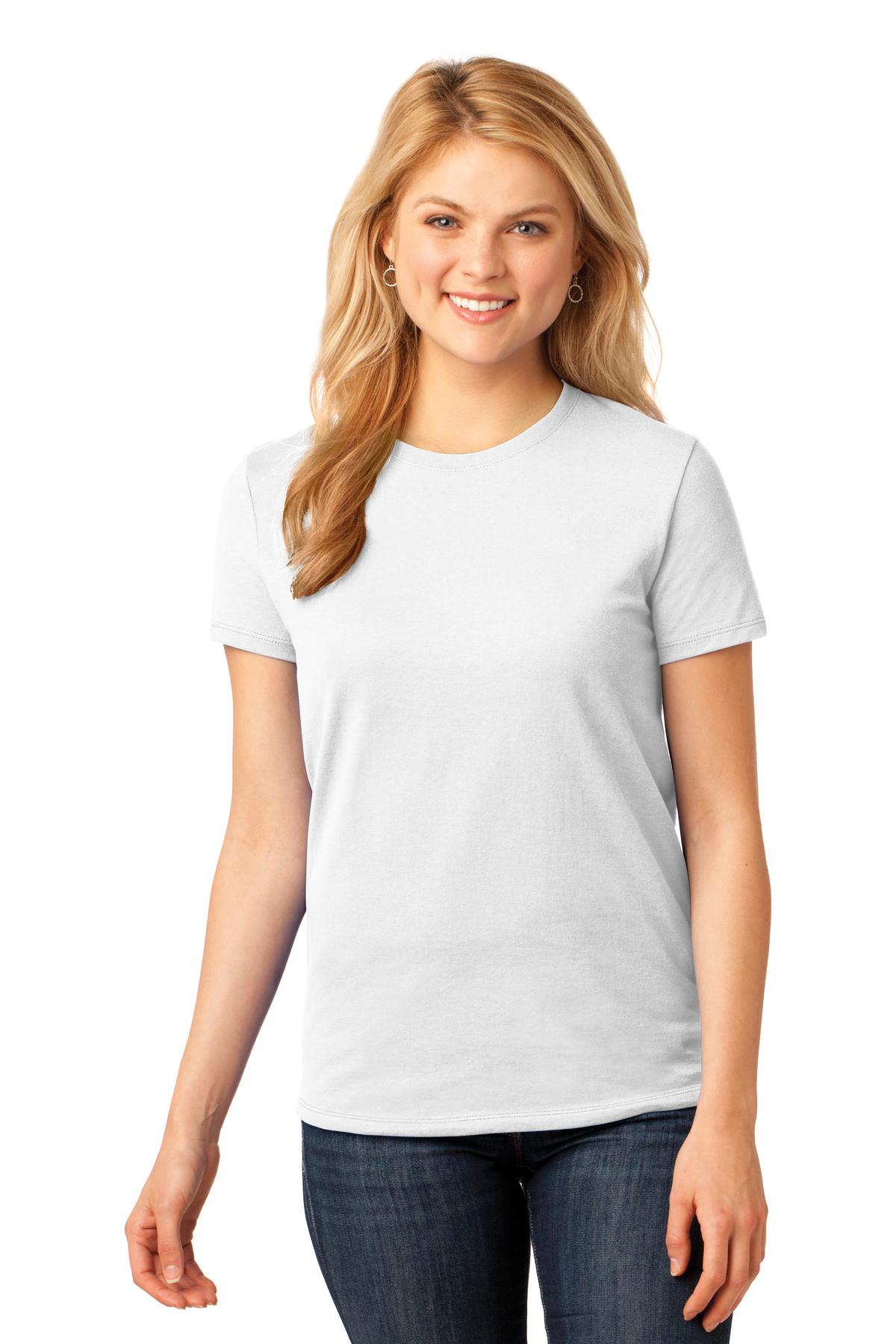 Port & Company? Women's Core Cotton Tee. LPC54