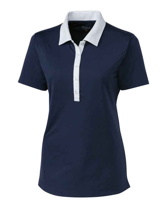 Clique Parma Colorblock Tech Jersey Womens Polo
