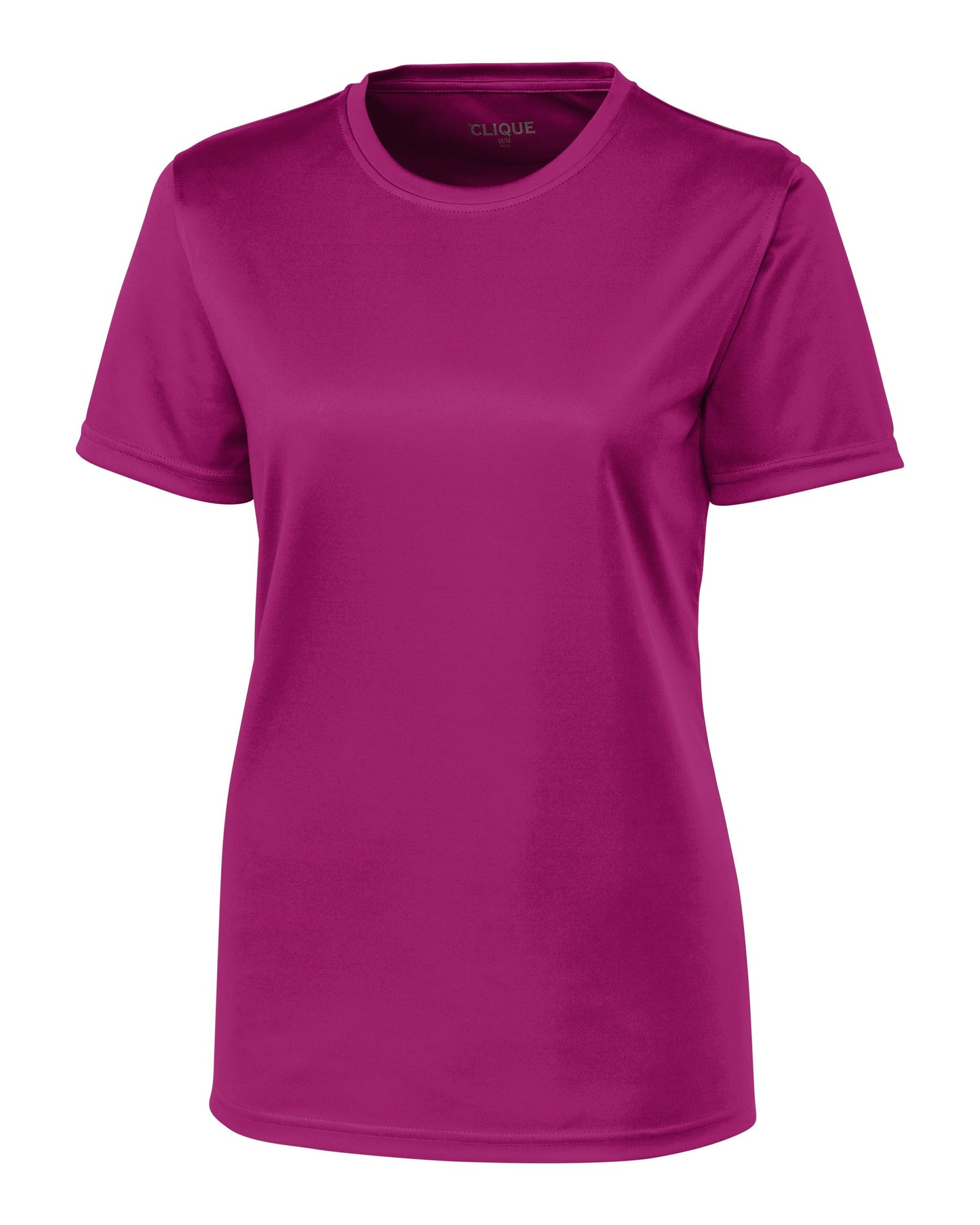 Clique Spin Solution-dyed Performance Jersey Womens Short Sleeve Tee