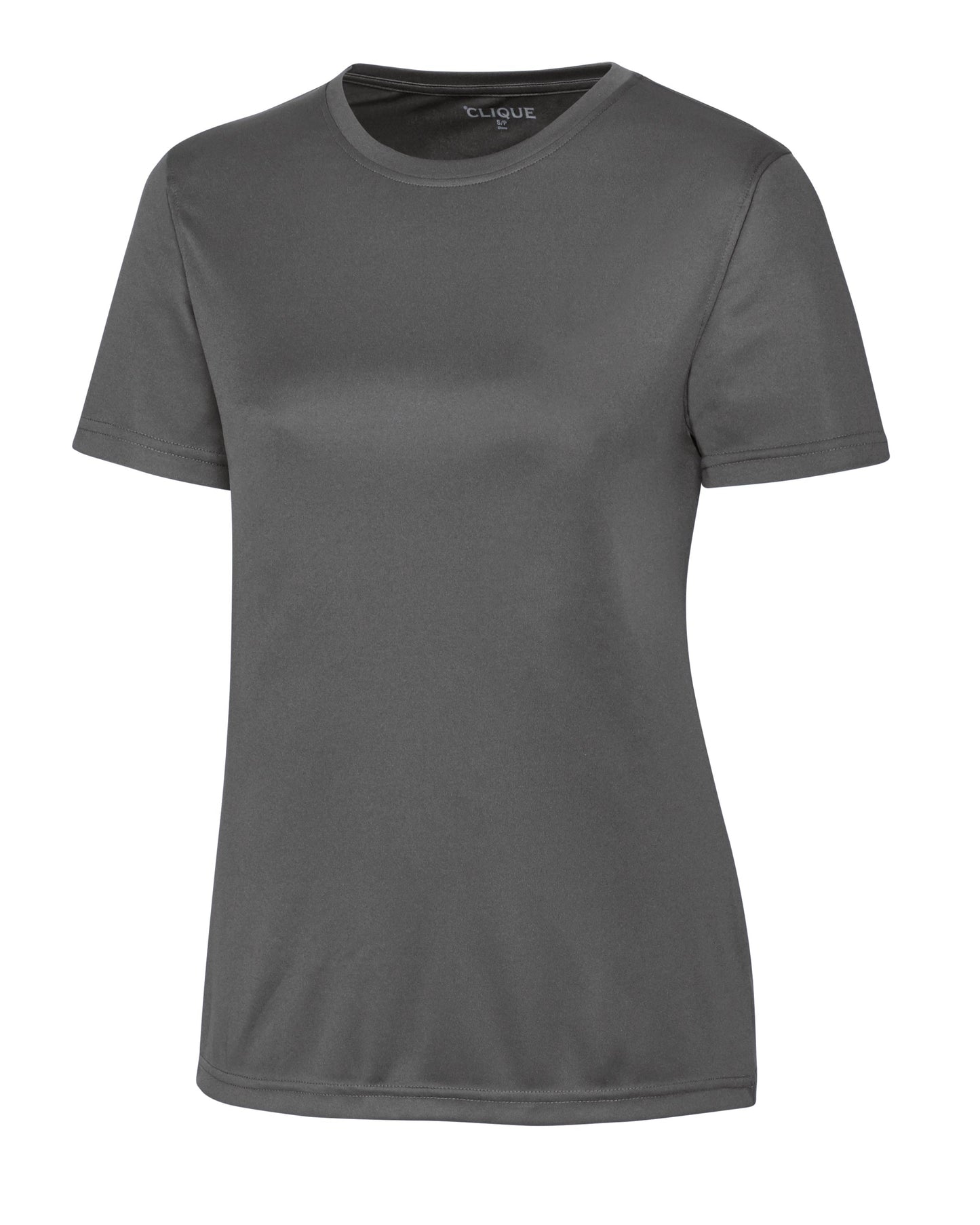 Clique Spin Solution-dyed Performance Jersey Womens Short Sleeve Tee