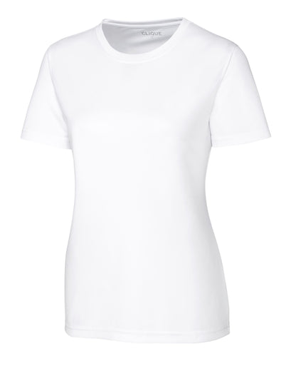 Clique Spin Solution-dyed Performance Jersey Womens Short Sleeve Tee