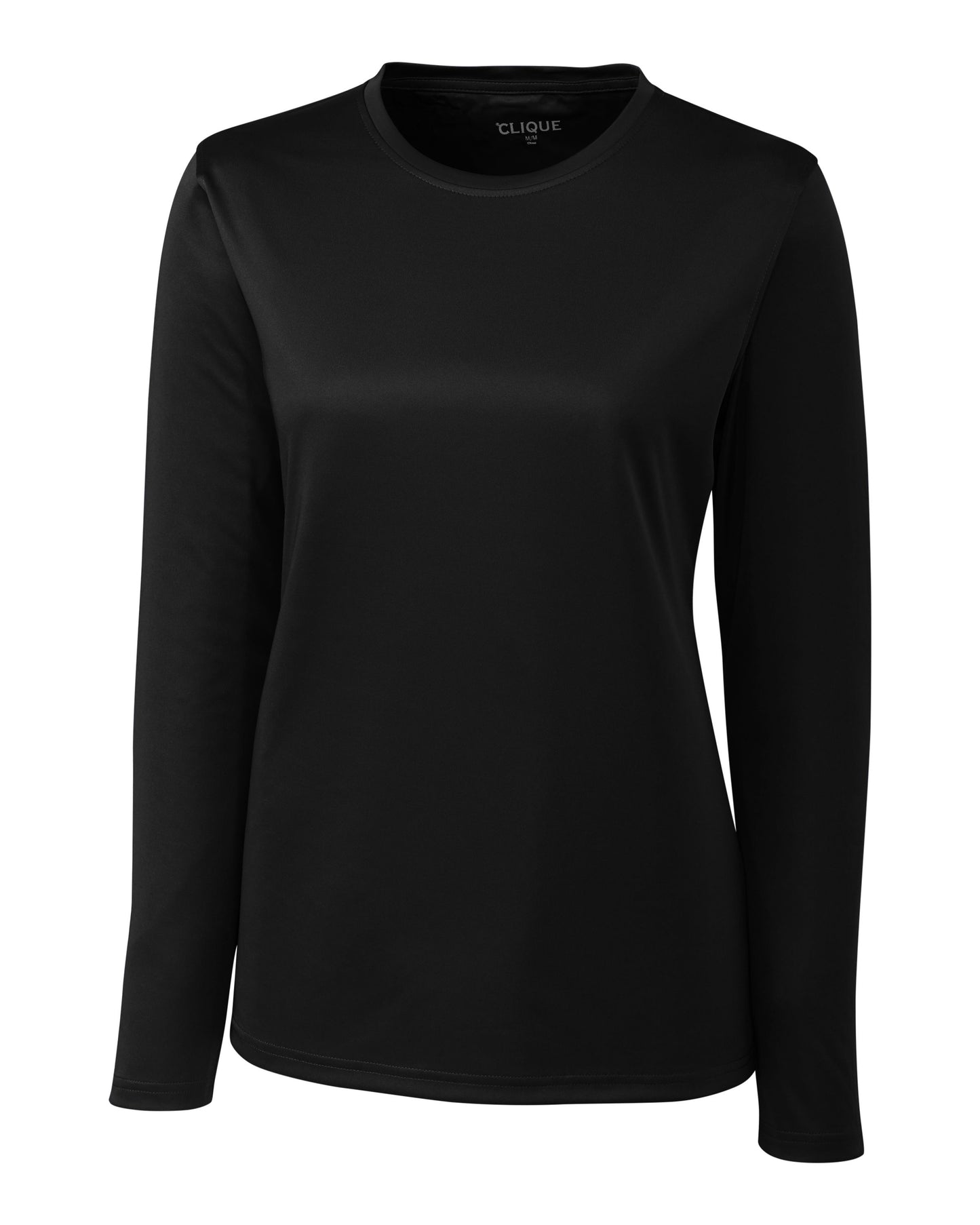 Clique Spin Solution-dyed Performance Jersey Womens Long Sleeve Tee