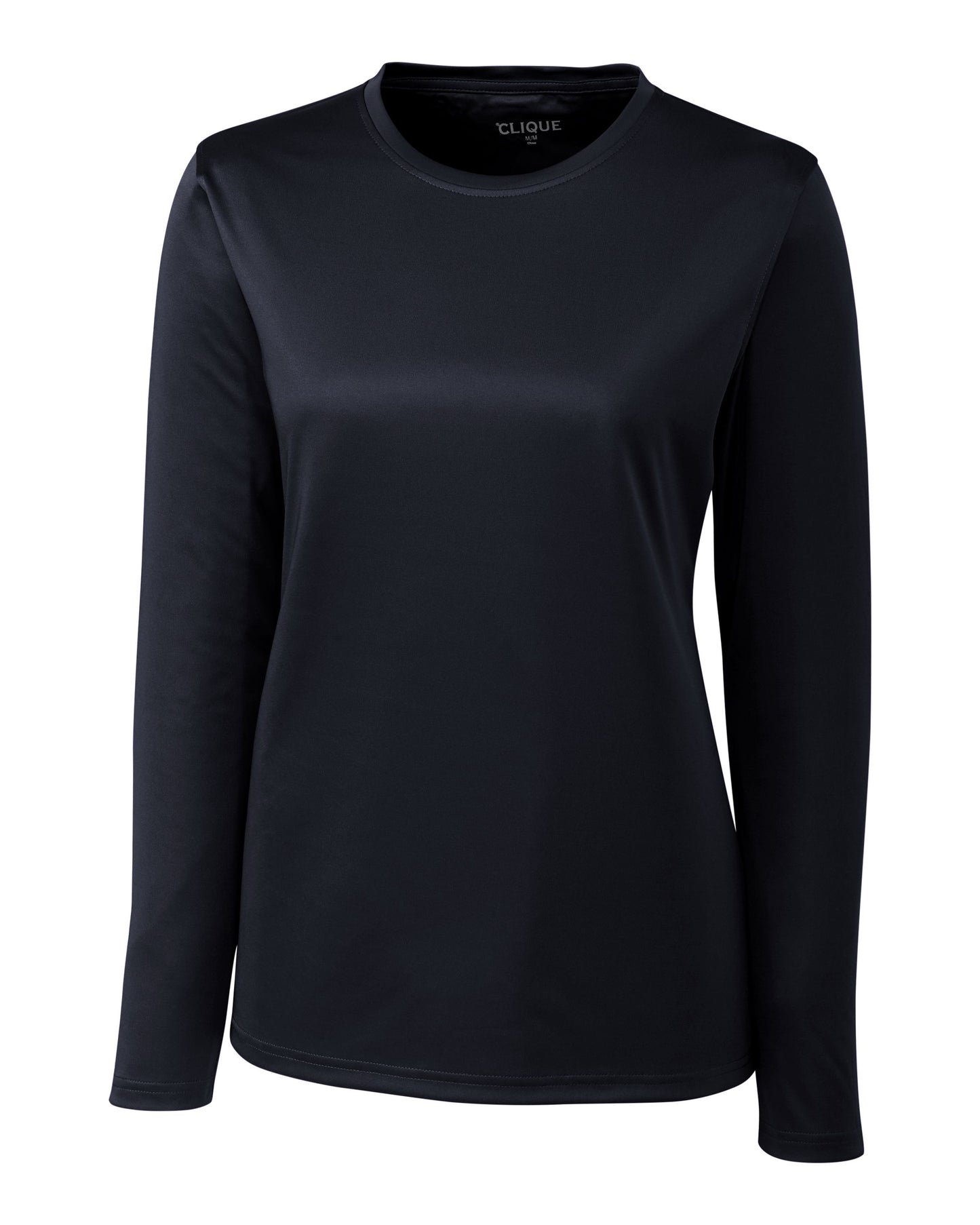 Clique Spin Solution-dyed Performance Jersey Womens Long Sleeve Tee