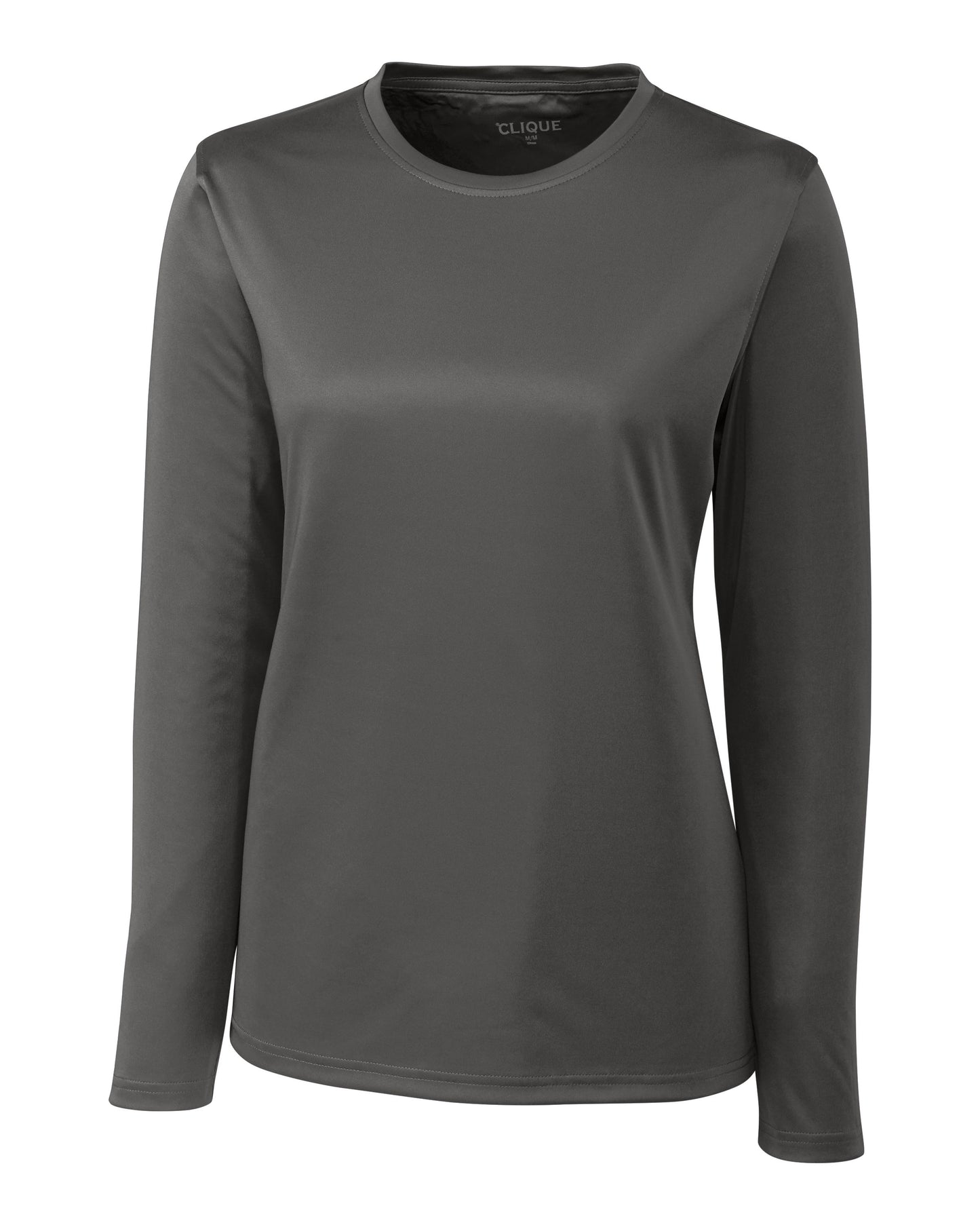 Clique Spin Solution-dyed Performance Jersey Womens Long Sleeve Tee