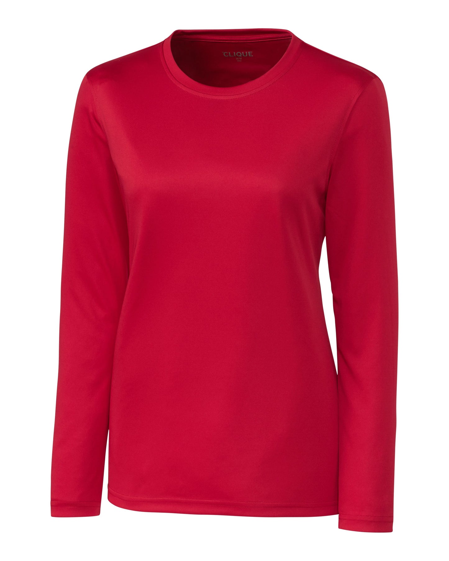 Clique Spin Solution-dyed Performance Jersey Womens Long Sleeve Tee