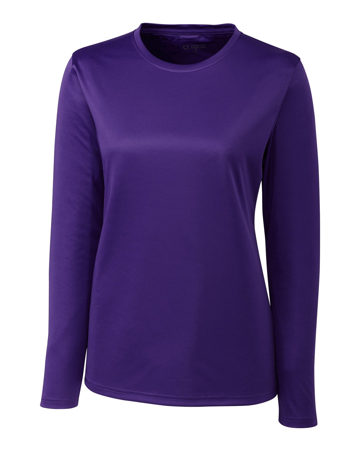 Clique Spin Solution-dyed Performance Jersey Womens Long Sleeve Tee