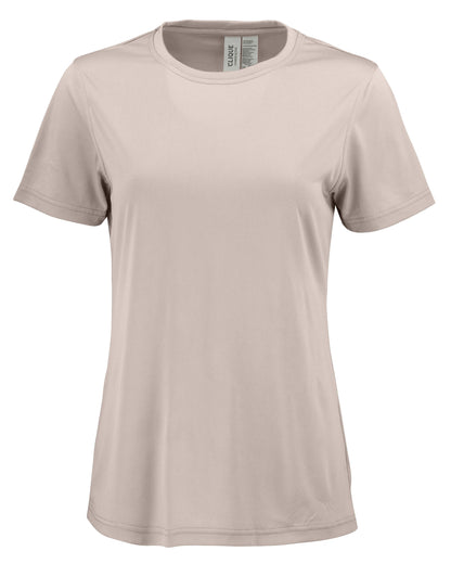 Clique Charge Active Jersey Womens Short Sleeve Tee