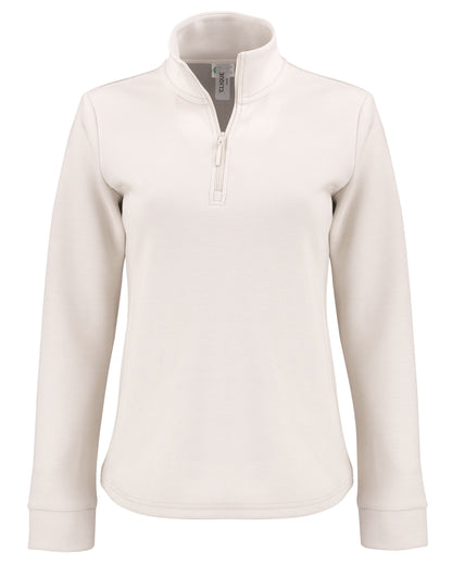 Clique Haven Recycled Womens Quarter Zip Sweatshirt