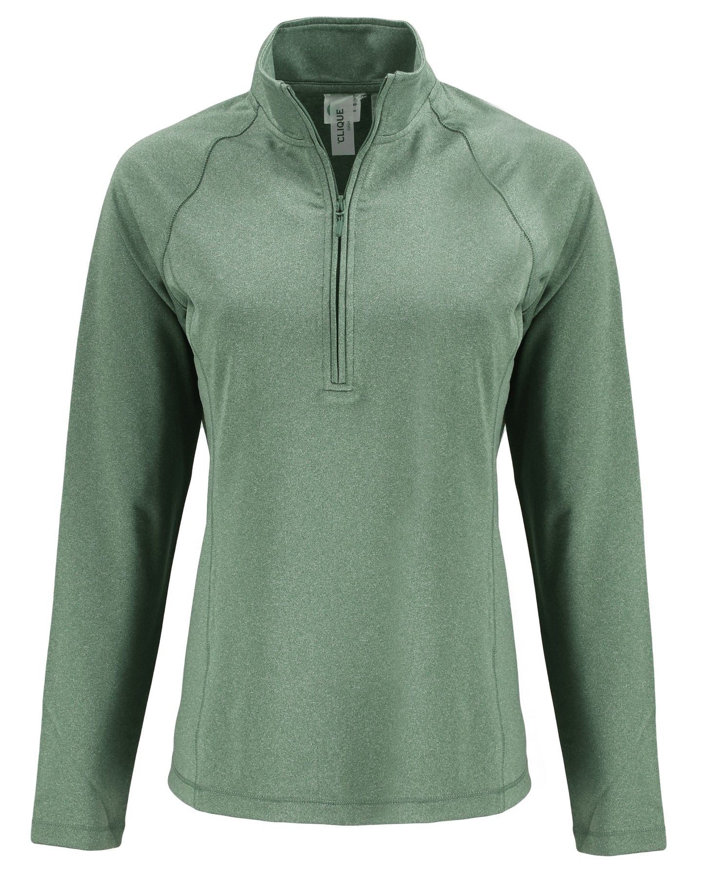 Clique Dash Recycled Womens Quarter Zip Sweatshirt