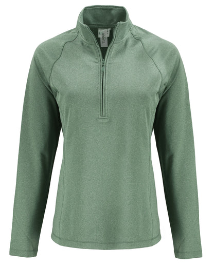Clique Dash Recycled Womens Quarter Zip Sweatshirt