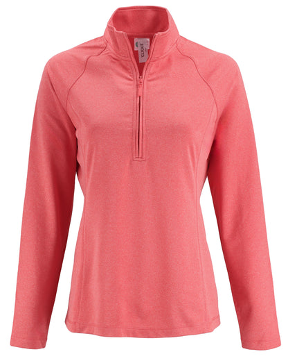 Clique Dash Recycled Womens Quarter Zip Sweatshirt