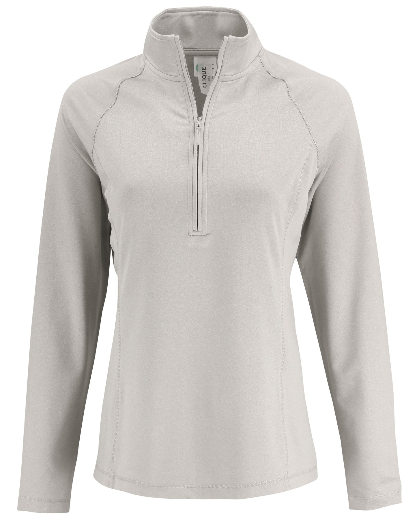 Clique Dash Recycled Womens Quarter Zip Sweatshirt