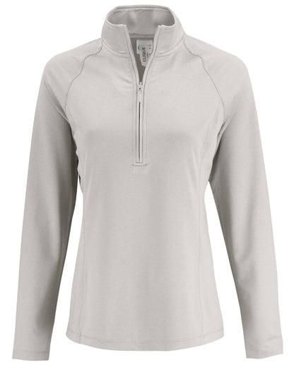 Clique Dash Recycled Womens Quarter Zip Sweatshirt
