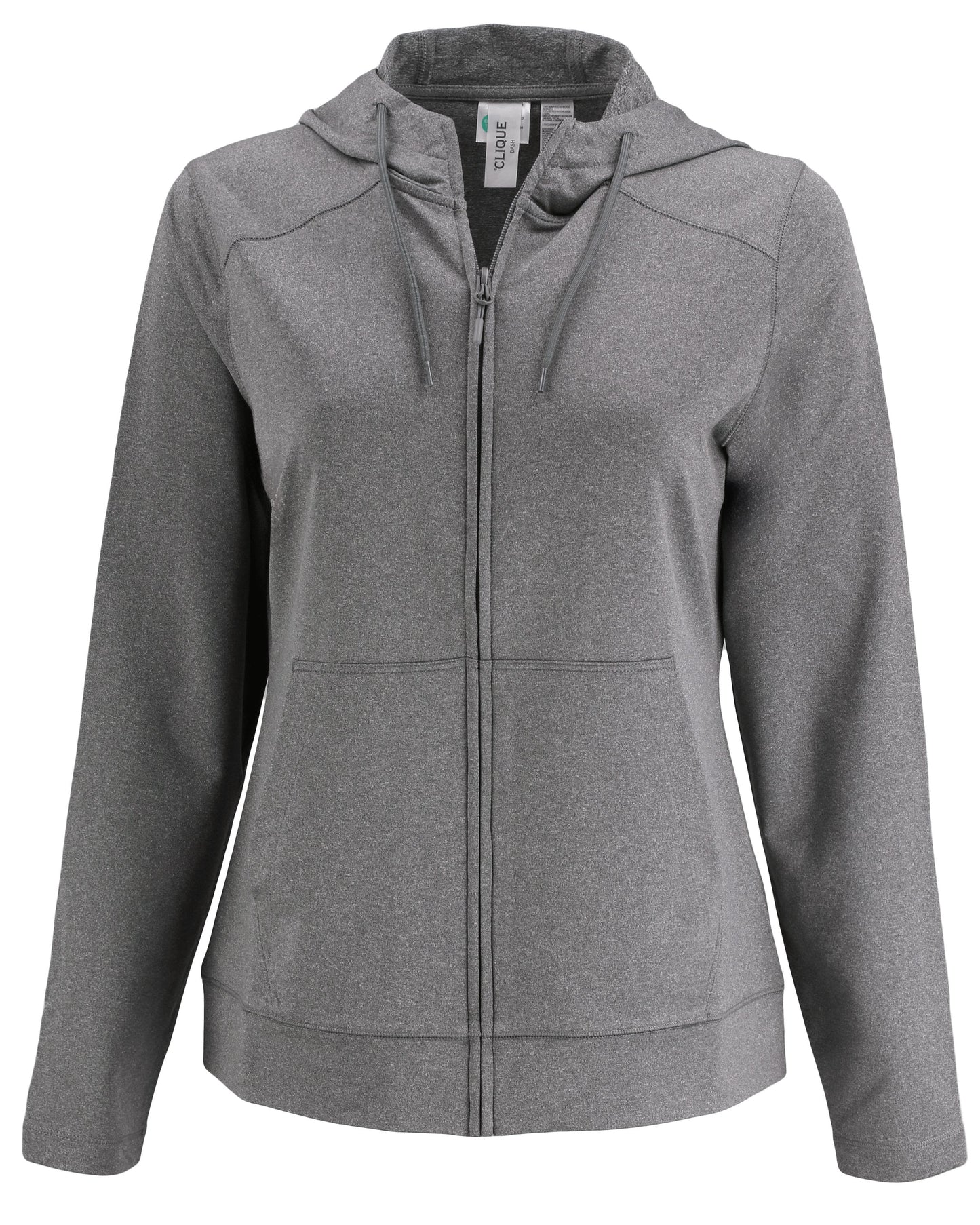 Clique Dash Recycled Womens Full Zip Hooded Sweatshirt
