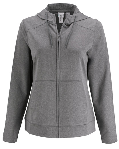 Clique Dash Recycled Womens Full Zip Hooded Sweatshirt
