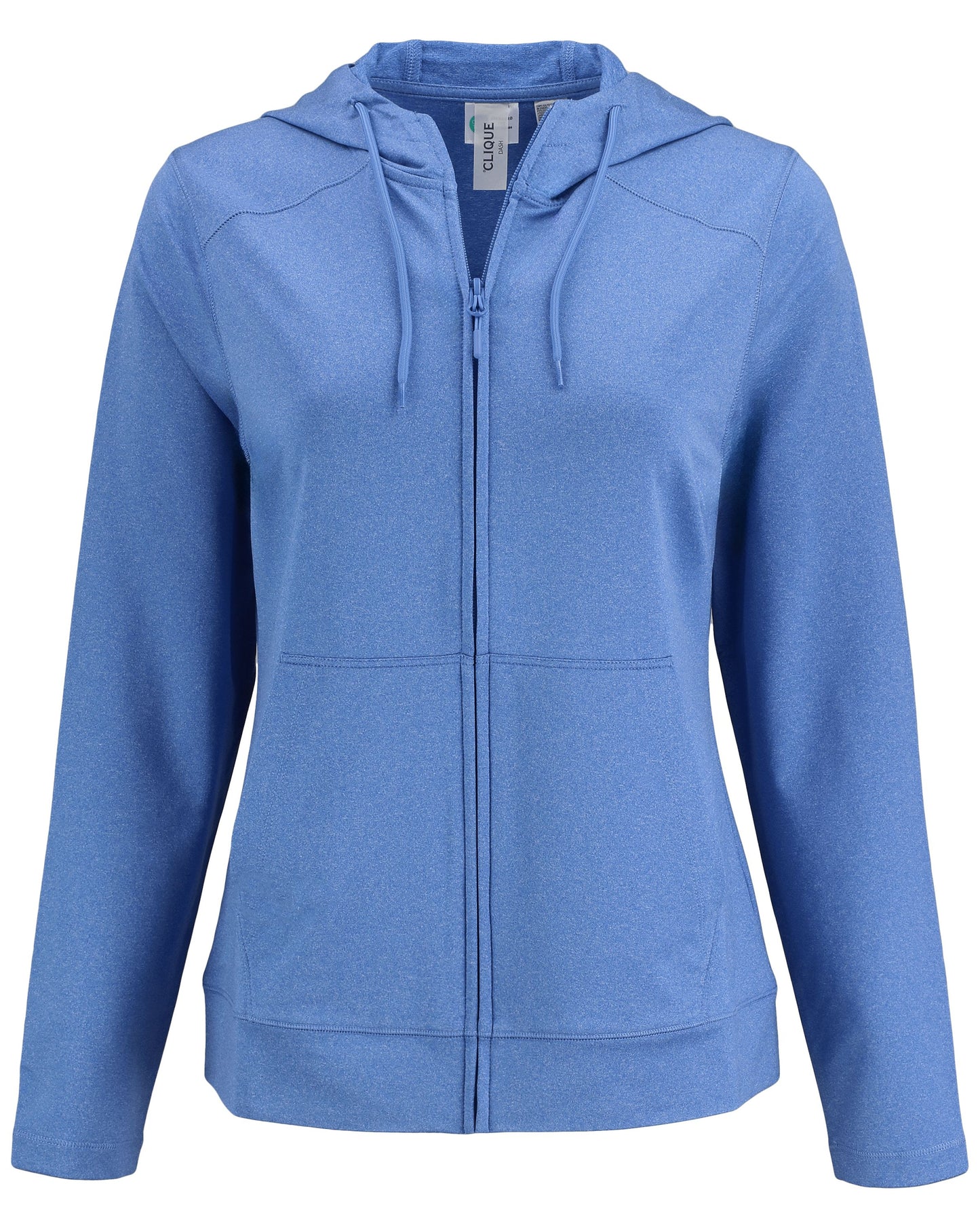 Clique Dash Recycled Womens Full Zip Hooded Sweatshirt