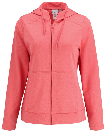Clique Dash Recycled Womens Full Zip Hooded Sweatshirt