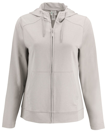 Clique Dash Recycled Womens Full Zip Hooded Sweatshirt