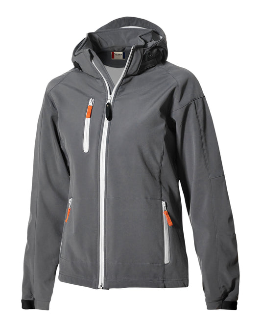Clique Serac Stretch Softshell Womens Full Zip Jacket
