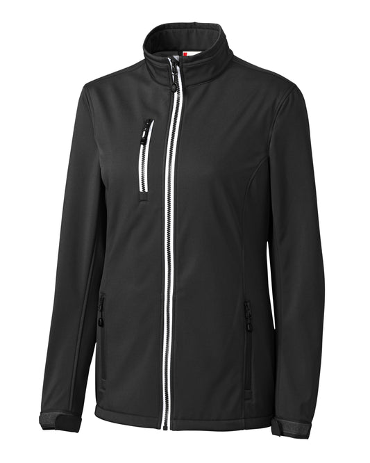 Clique Telemark Recycled Stretch Softshell Womens Full Zip Jacket