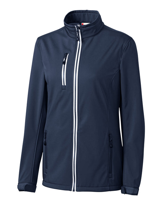 Clique Telemark Recycled Stretch Softshell Womens Full Zip Jacket