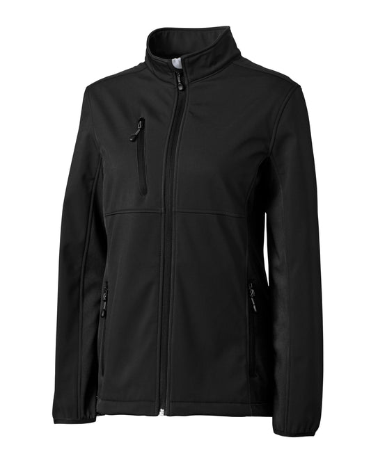 Clique Narvik Recycled Colorblock Stretch Softshell Womens Full Zip Jacket