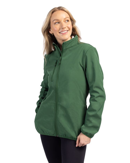 Clique Trail Eco Stretch Softshell Full Zip Womens Jacket - LQO00053