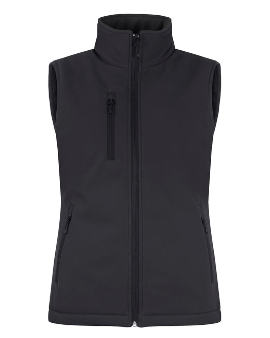 Clique Equinox Insulated Softshell Womens Full Zip Vest