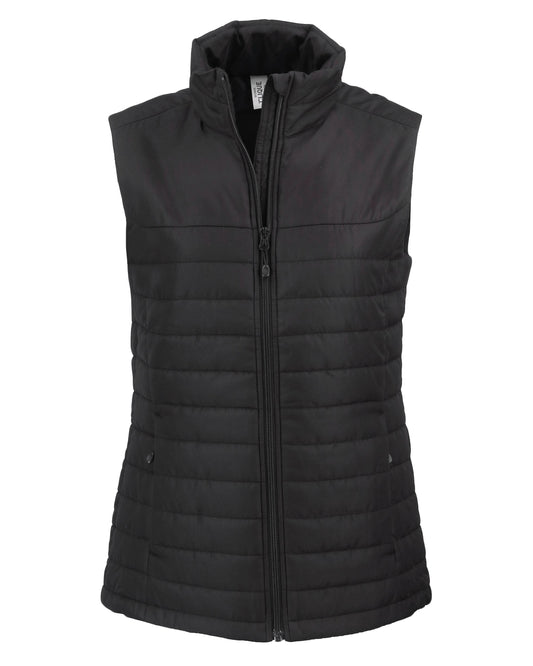 Clique Elevation Recycled Insulated Puffer Womens Full Zip Vest