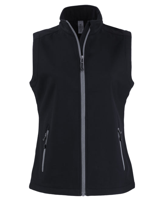 Clique Tempo Recycled Stretch Softshell Womens Full Zip Vest
