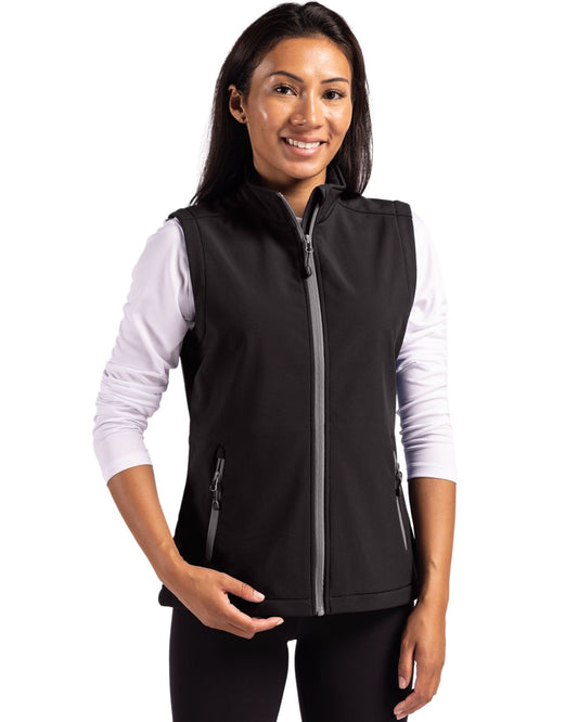 Clique Tempo Stretch Full Zip Womens Softshell Vest - LQO00069