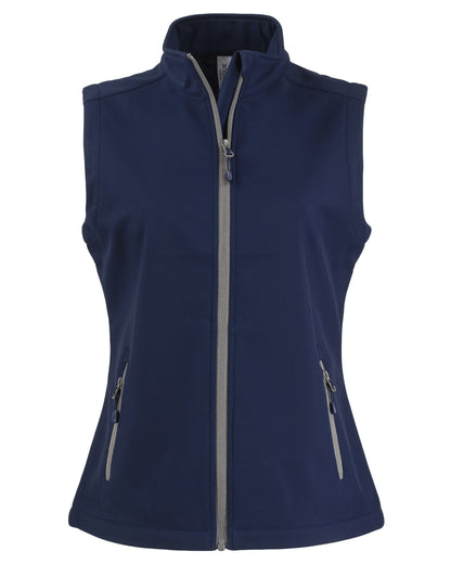 Clique Tempo Recycled Stretch Softshell Womens Full Zip Vest