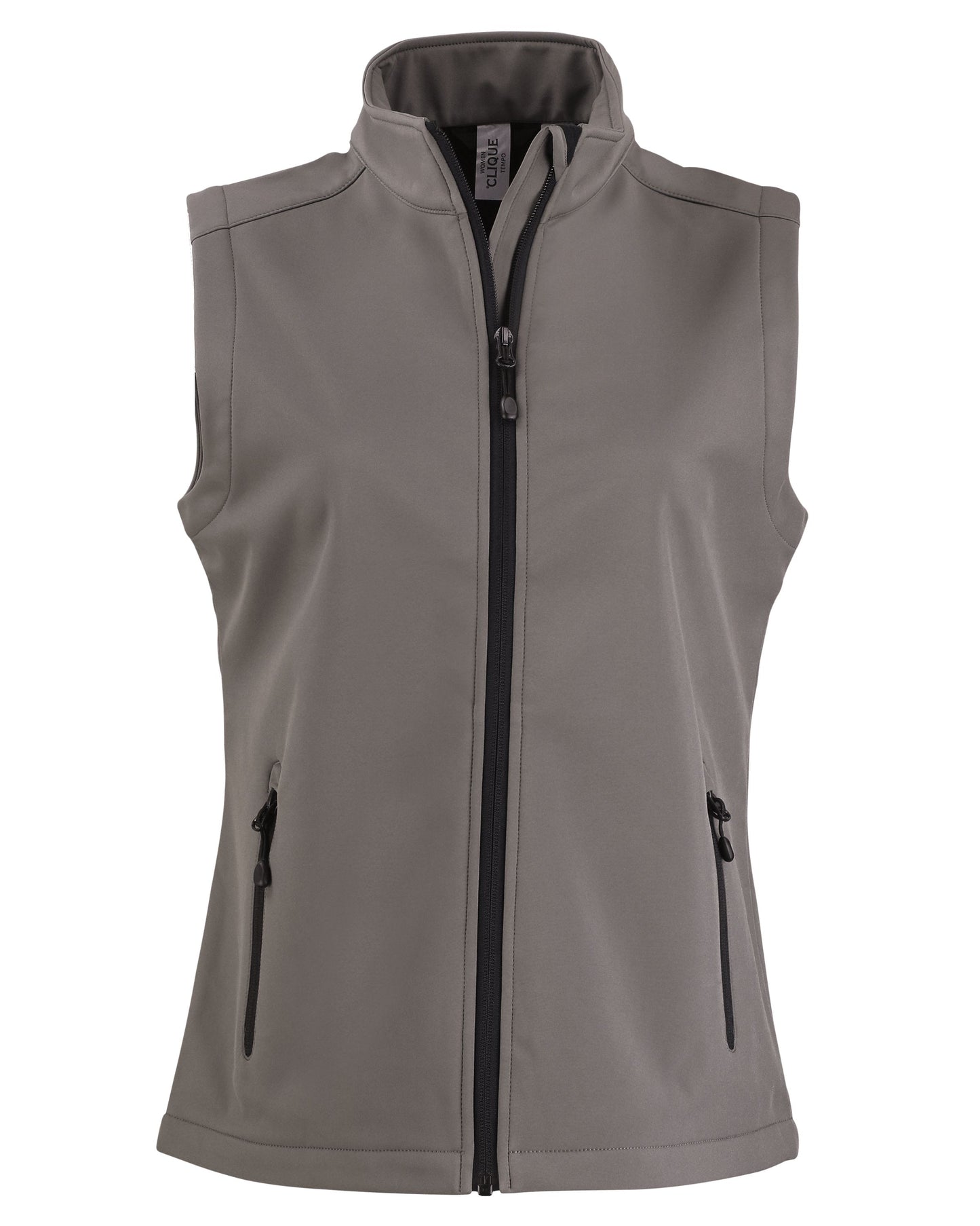 Clique Tempo Recycled Stretch Softshell Womens Full Zip Vest