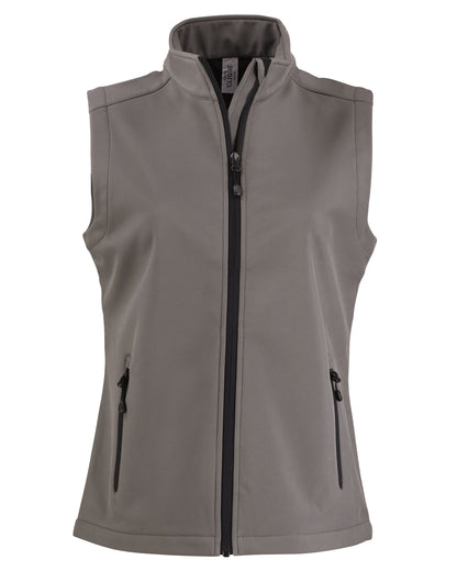 Clique Tempo Recycled Stretch Softshell Womens Full Zip Vest
