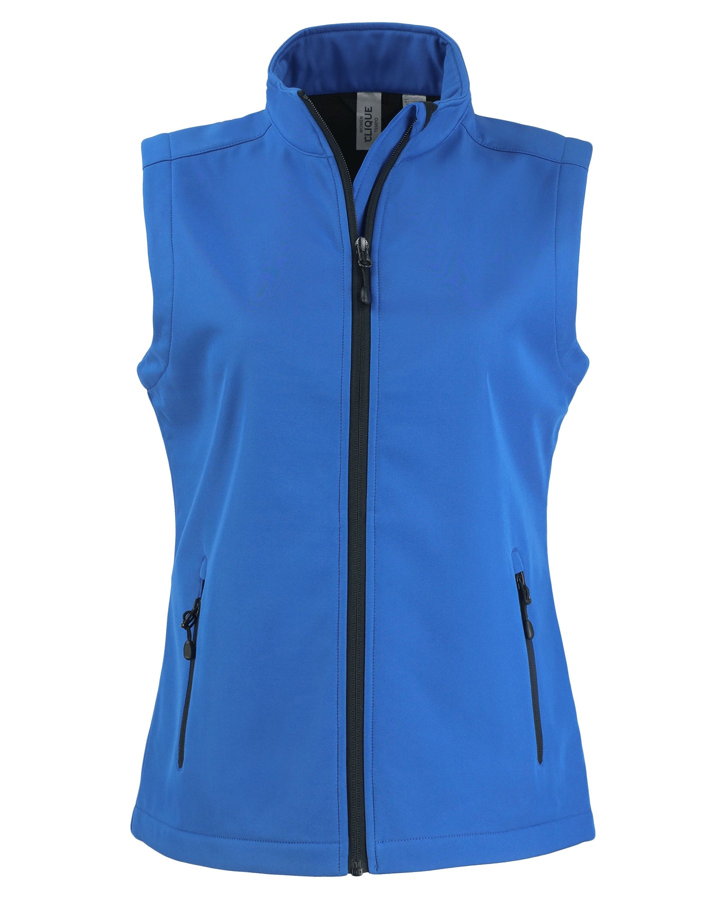 Clique Tempo Recycled Stretch Softshell Womens Full Zip Vest