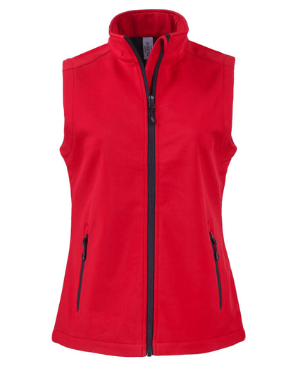 Clique Tempo Recycled Stretch Softshell Womens Full Zip Vest