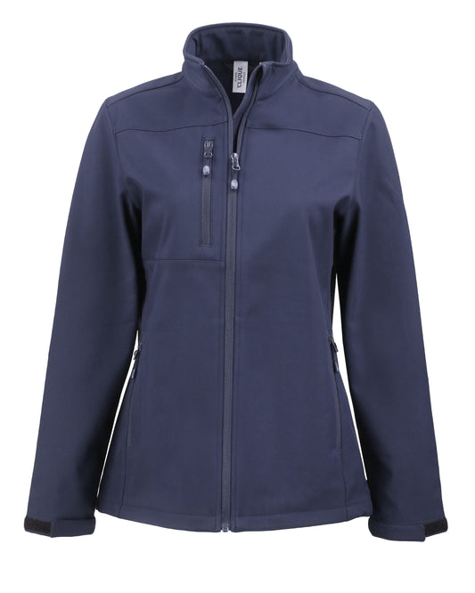Clique Tempest Recycled Waterproof Stretch Softshell Womens Full Zip Jacket