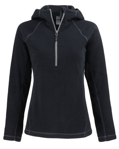 Clique Powder Recycled Fleece Womens Half Zip Sweatshirt